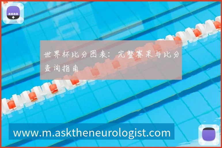 世界杯比分图表：完整赛果与比分查询指南
