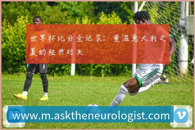 世界杯比分全记录:重温意大利之夏的经典对决